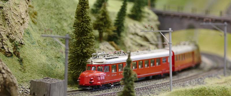 Modelleisenbahn Bäume selbst basteln